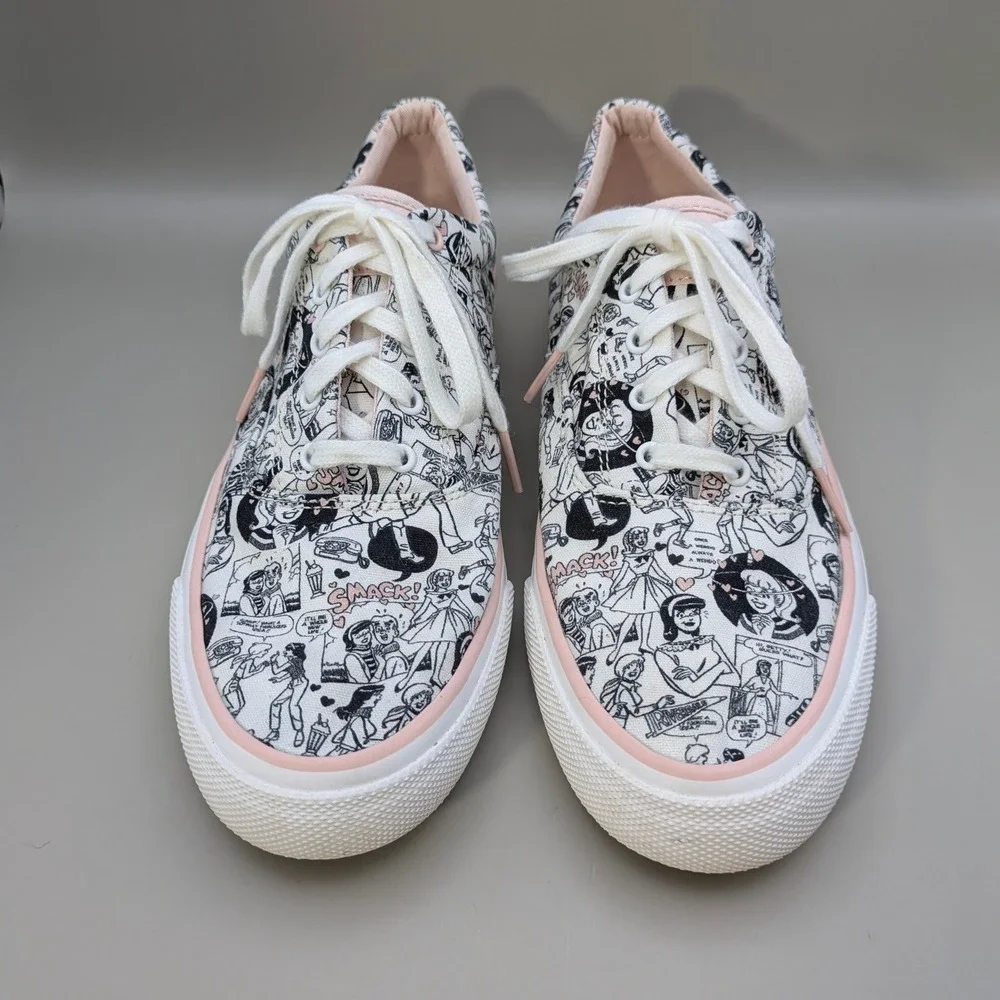 Keds x Betty and Veronica Archie Comics Canvas Sneakers WF61278 Womens Sz 9